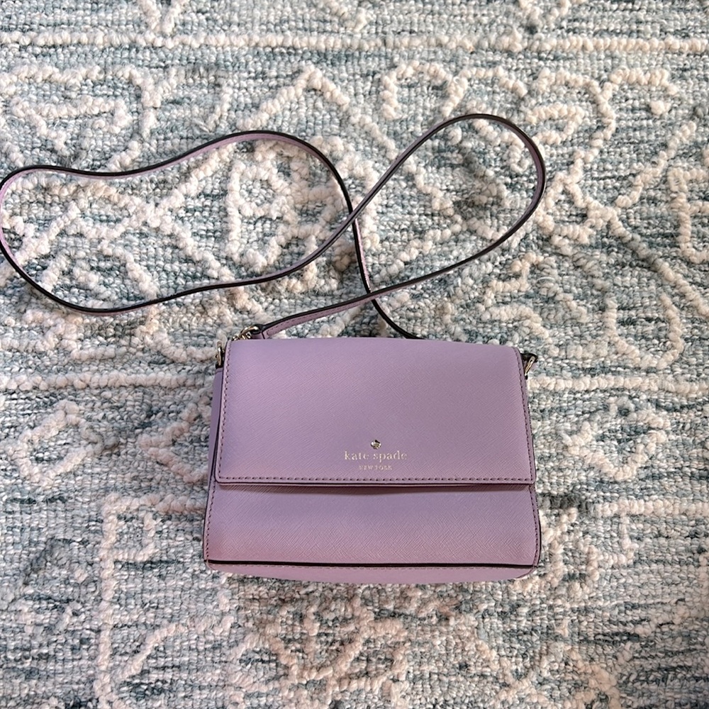 Kate Spade Purple Leather Purse